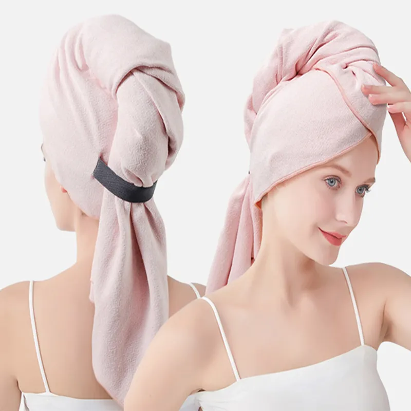 Boucle Fleece Hair Drying Towel