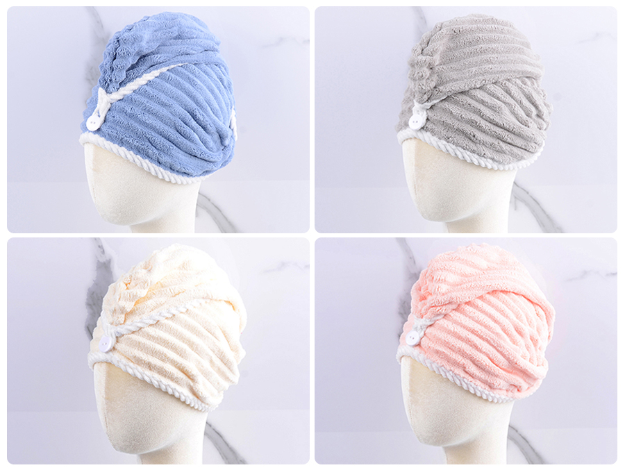 coral-fleece-striped-hair-drying-cap-colors.jpg