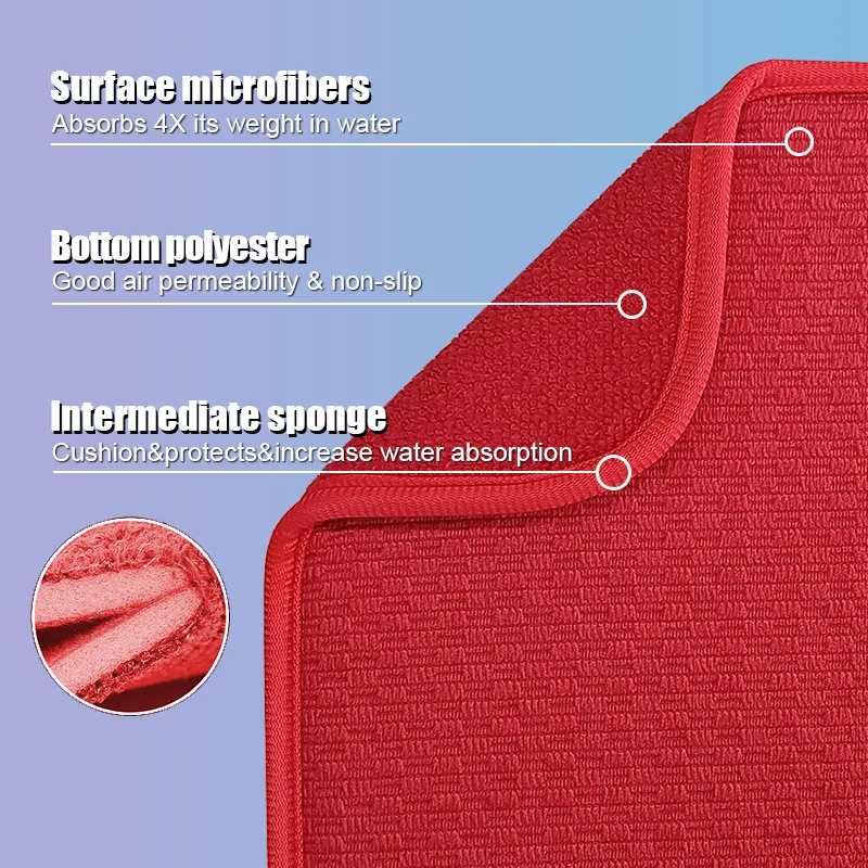 Corn Kernel Texture Dish Drying Mat