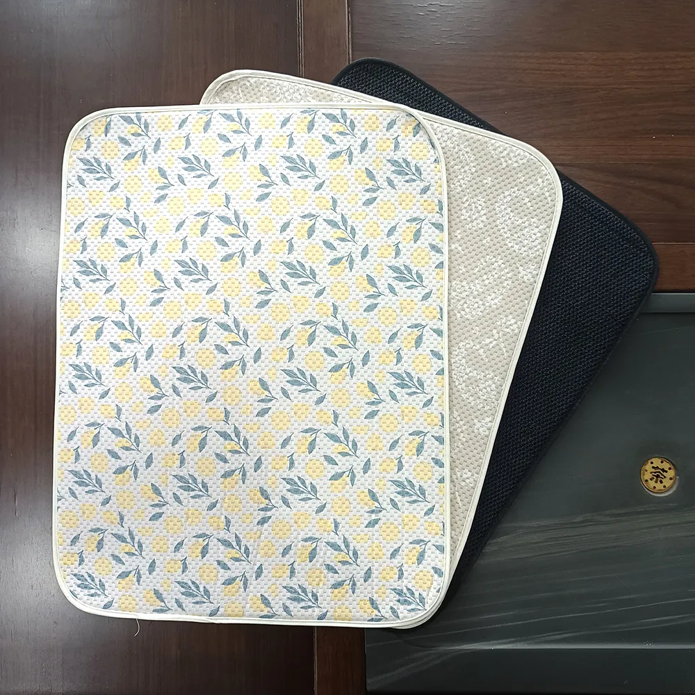 Printing Style Dish Drying Mat