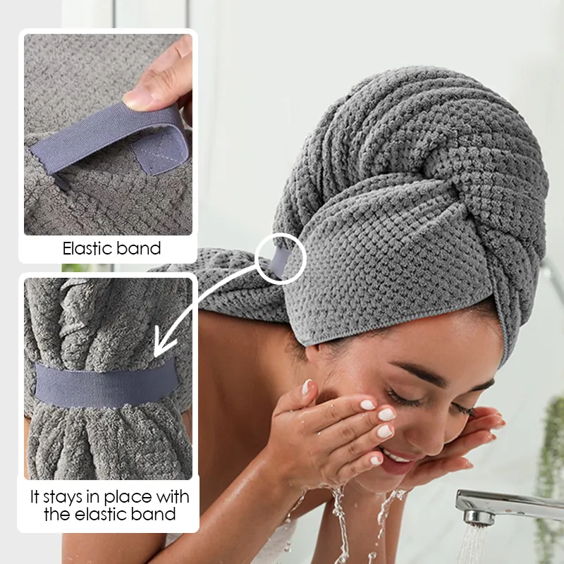 Pineapple Hair Drying Towel