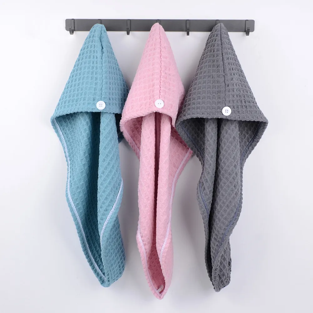 Waffle Hair Drying Cap