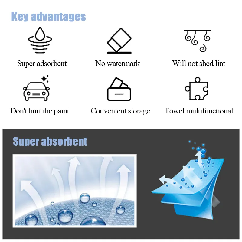 Coral Fleece Car Towel