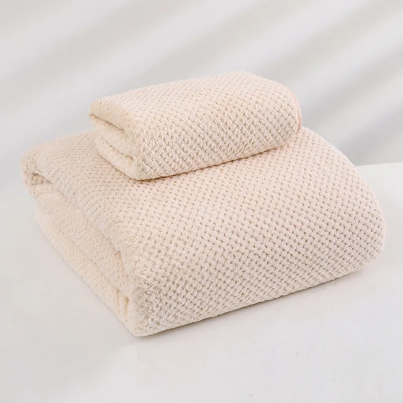 Pineapple Weave Bath Towel Set