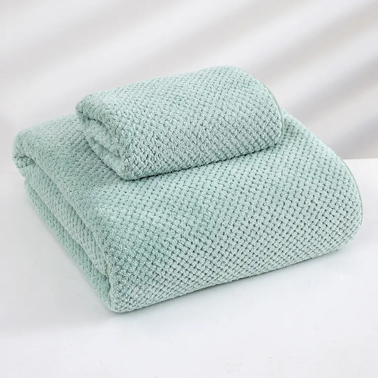 Pineapple Weave Bath Towel Set