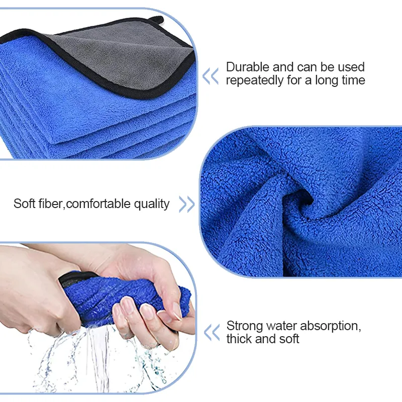 Coral Fleece Car Towel