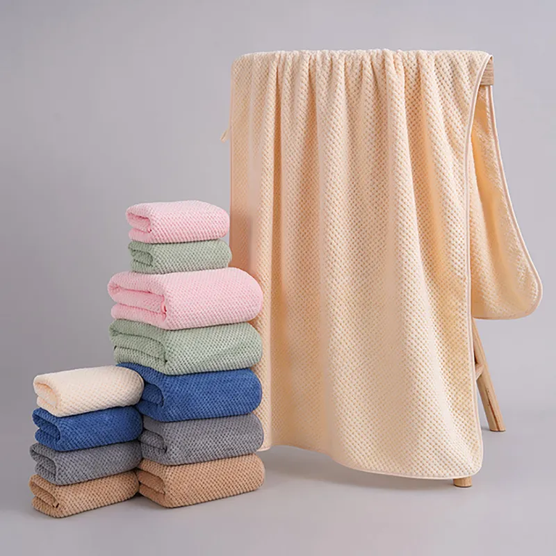 Pineapple Weave Bath Towel Set