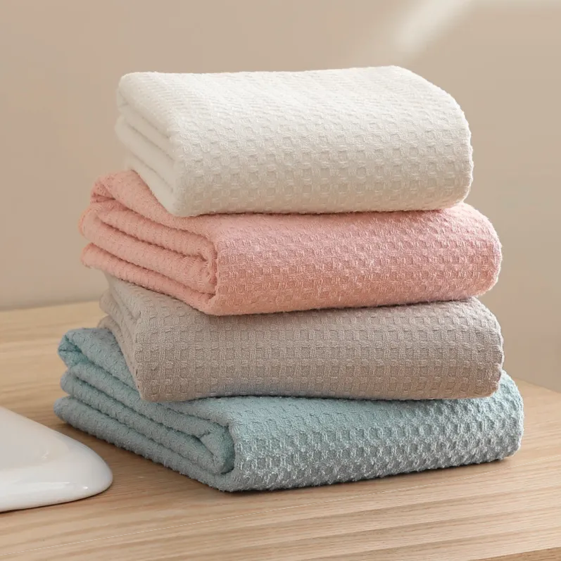 Waffle Weave Bath Towel