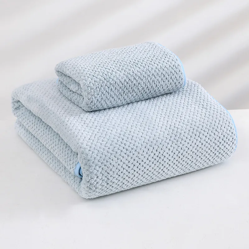 Pineapple Weave Bath Towel Set