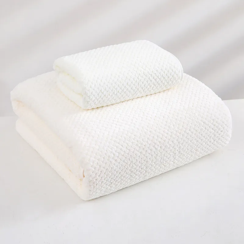 Pineapple Weave Bath Towel Set