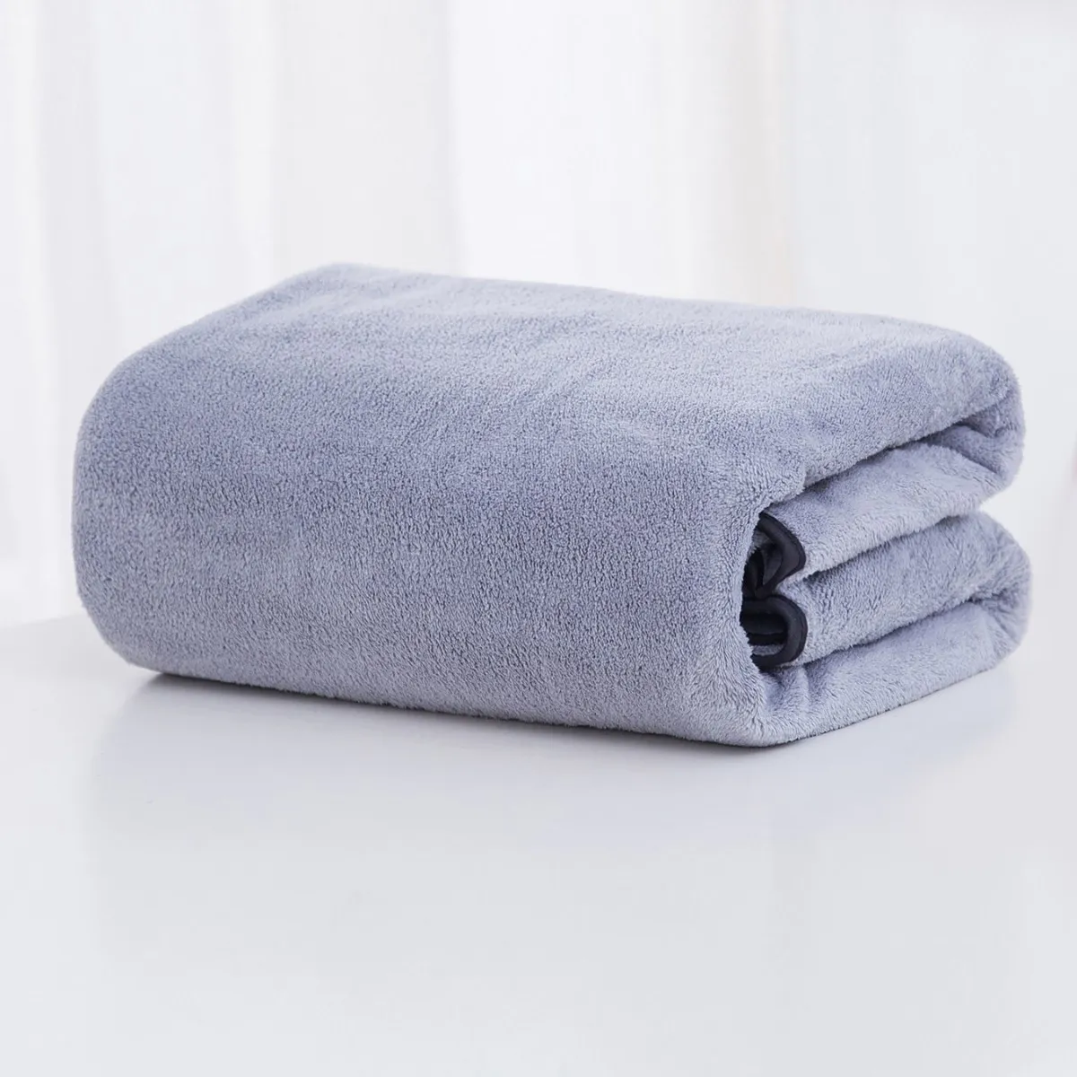 Coral Fleece Bath Towels