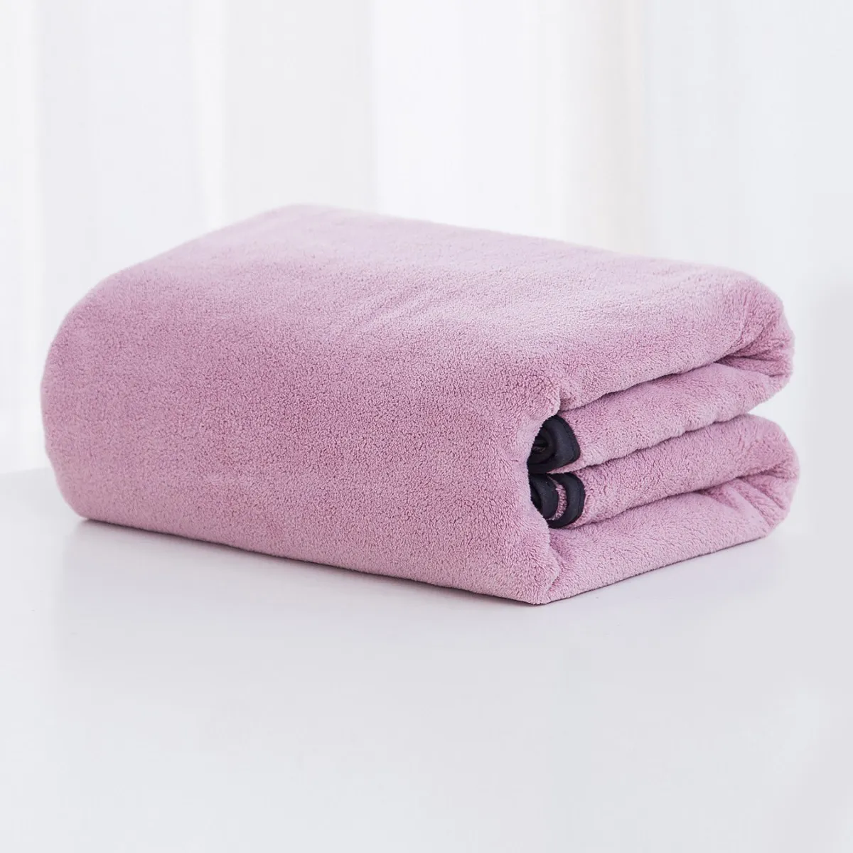 Coral Fleece Bath Towels
