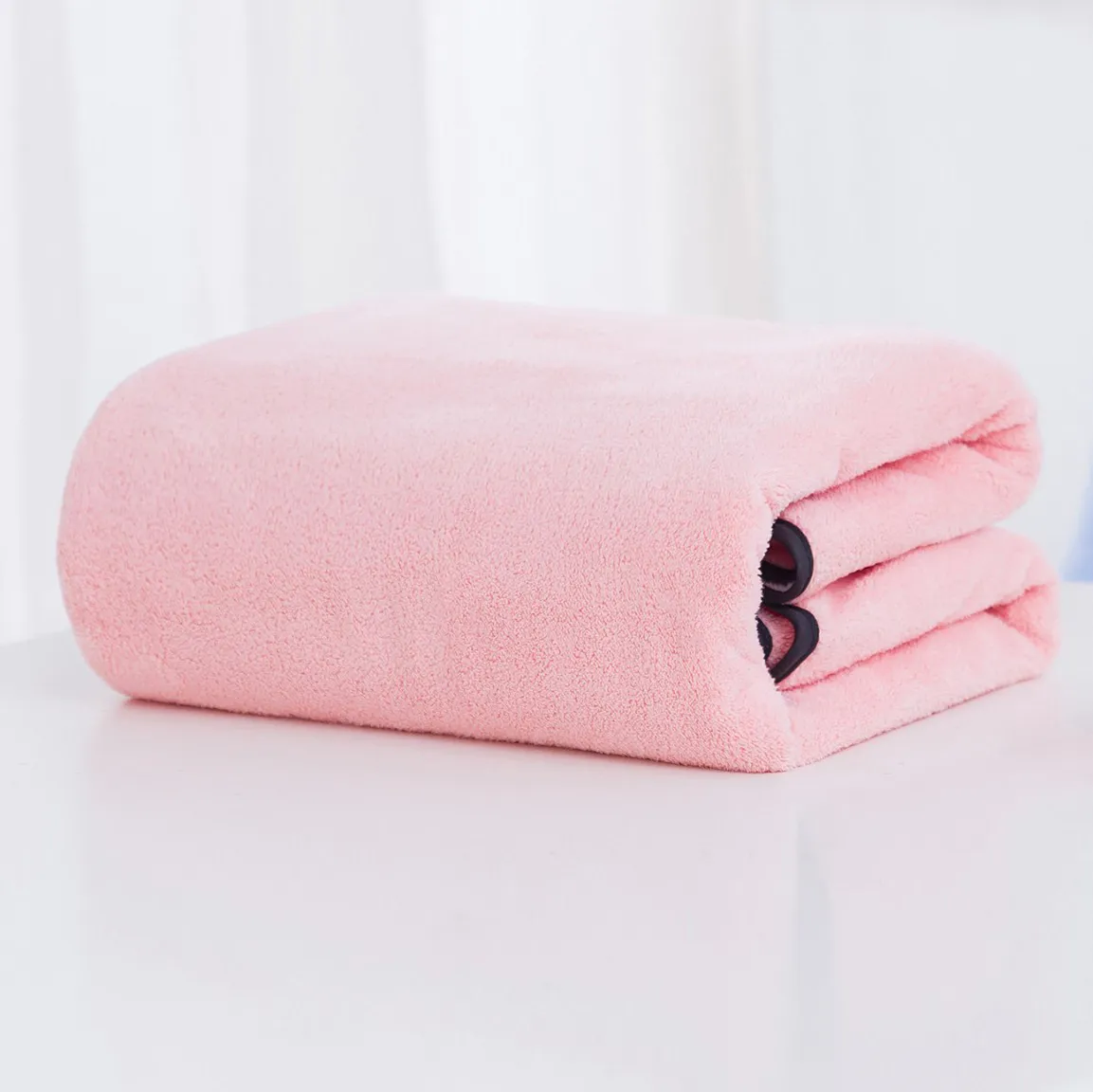 Coral Fleece Bath Towels