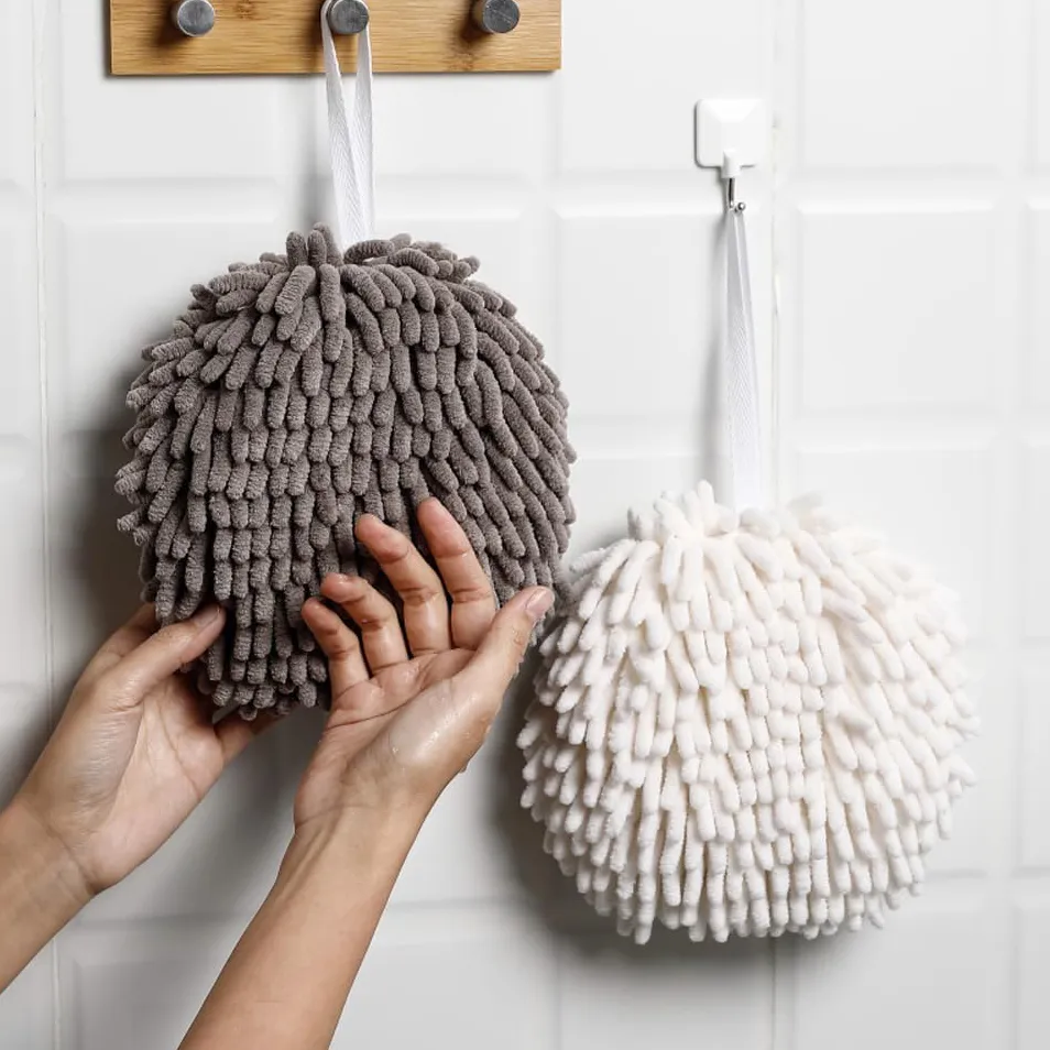 Chenille Hand - drying Towel